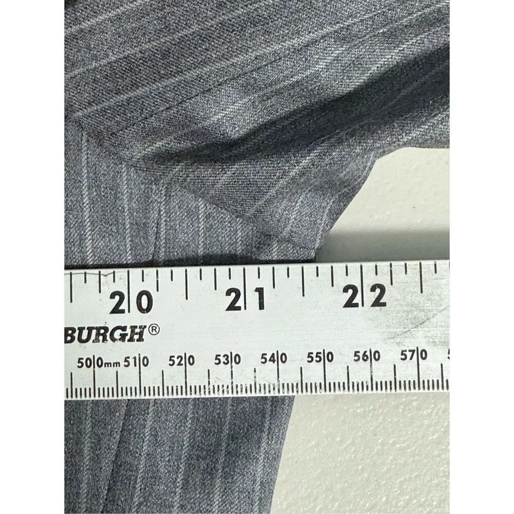 Brooks Brothers 346 Fitzgerald Fit Two Button Wool Blazer Jacket 40L Grey‎